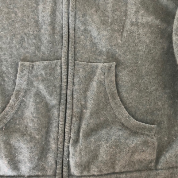 Banana Republic 100% Cashmere Zip Hoodie XS - Picture 4 of 6